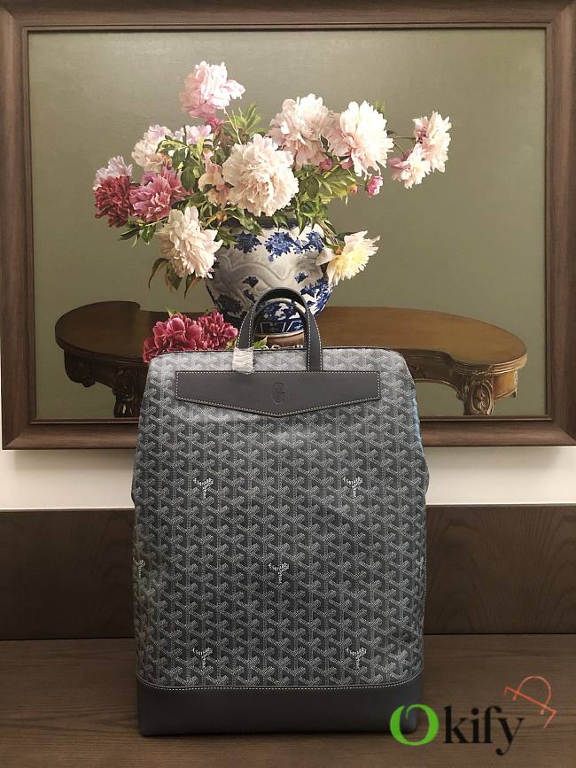 Okify Goyard Cisalpin Backpack Gray 43x33x14cm - 1
