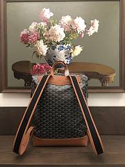 Okify Goyard Cisalpin Backpack Black And Brown 43x33x14cm - 5
