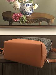 Okify Goyard Cisalpin Backpack Black And Brown 43x33x14cm - 3