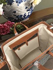 Okify Goyard Cisalpin Backpack Black And Brown 43x33x14cm - 2