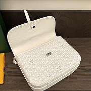 Okify Goyard Belvedere MM Bag White 28x19x7.5cm - 2