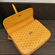 Okify Goyard Belvedere MM Bag Yellow 28x19x7.5cm - 2