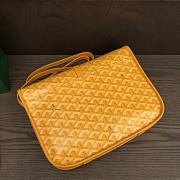 Okify Goyard Belvedere MM Bag Yellow 28x19x7.5cm - 3