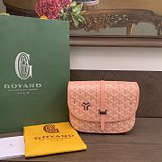 Okify Goyard Belvedere MM Bag Pink 22x159x6.5cm - 1