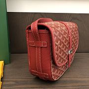 Okify Goyard Belvedere MM Bag Red 22x159x6.5cm - 6