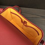 Okify Goyard Belvedere MM Bag Red 22x159x6.5cm - 4