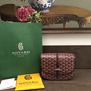 Okify Goyard Belvedere MM Bag Red Burgundy 22x159x6.5cm - 1