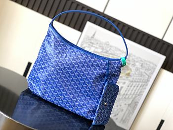 Okify Goyard Boheme Hobo Bag Blue 42x27x15cm