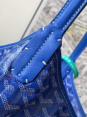 Okify Goyard Boheme Hobo Bag Blue 42x27x15cm - 3