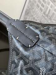 Okify Goyard Boheme Hobo Bag Gray 42x27x15cm - 3