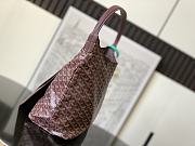 Okify Goyard Boheme Hobo Bag Red Burgundy 42x27x15cm - 6
