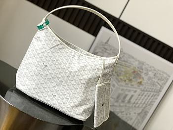 Okify Goyard Boheme Hobo Bag White 42x27x15cm