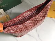 Okify Goyard Boheme Hobo Bag Red 42x27x15cm - 4
