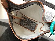 Okify Goyard Boheme Hobo Bag Black And Brown 42x27x15cm - 3