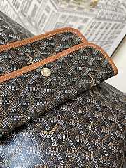 Okify Goyard Boheme Hobo Bag Black And Brown 42x27x15cm - 2