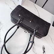 Okify Loewe Panta Amazona Cropped Bag Dark Brown 30.5x15x9cm - 4