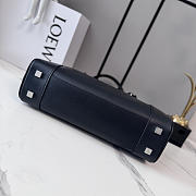 Okify Loewe Panta Amazona Cropped Bag Black 30.5x15x9cm - 5