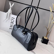 Okify Loewe Panta Amazona Cropped Bag Black 30.5x15x9cm - 4