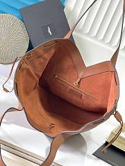 Okify YSL Y Hobo Bag Brown 50/26x34x15cm - 2