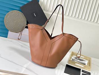 Okify YSL Y Hobo Bag Brown 50/26x34x15cm