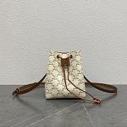 Okify Celine Sailor Bag White 17.5x13.5x11cm - 1