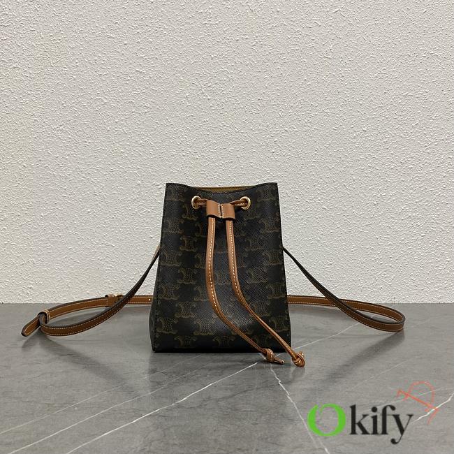 Okify Celine Sailor Bag Black 17.5x13.5x11cm - 1