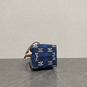 Okify Celine Sailor Bag Denim 17.5x13.5x11cm - 3