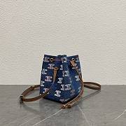 Okify Celine Sailor Bag Denim 17.5x13.5x11cm - 4
