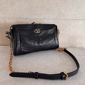Okify Valentino Garavani Panthea Bag Black 24x14x6cm