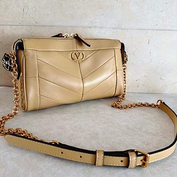 Okify Valentino Garavani Panthea Bag Beige 24x14x6cm