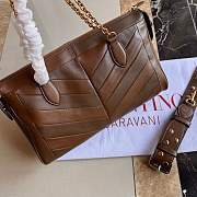 Okify Valentino Garavani Panthea Bag Brown 33x19.5x9cm - 5