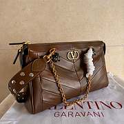 Okify Valentino Garavani Panthea Bag Brown 33x19.5x9cm - 3