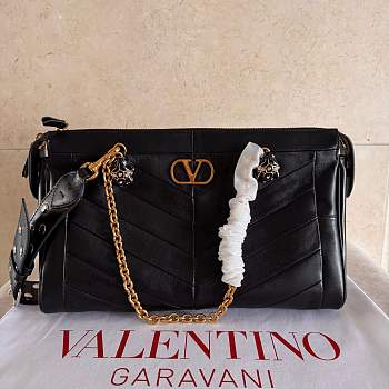 Okify Valentino Garavani Panthea Bag Black 33x19.5x9cm