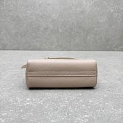 Okify MiuMiu Leather Bag Beige 5734 19x18x10cm  - 2