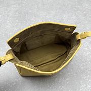 Okify MiuMiu Leather Bag Yellow 5734 19x18x10cm  - 2