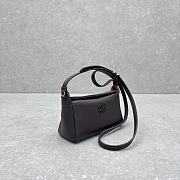Okify MiuMiu Leather Bag Dark Brown 5734 19x18x10cm  - 4