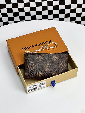 Okify Louis Vuitton Brown Monogram Pouch M62650 12x7cm 