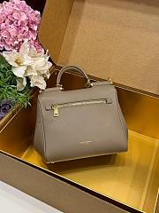 Okify Dolce & Gabbana My Sicily Medium Bag Gray 21x19x14cm - 3