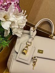 Okify Dolce & Gabbana My Sicily Medium Bag White 21x19x14cm - 5