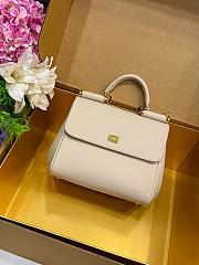 Okify Dolce & Gabbana My Sicily Medium Bag White 21x19x14cm - 4