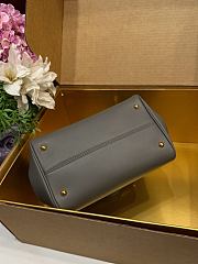 Okify Dolce & Gabbana My Sicily Medium Bag Dark Gray 21x19x14cm - 6