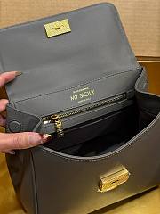 Okify Dolce & Gabbana My Sicily Medium Bag Dark Gray 21x19x14cm - 4