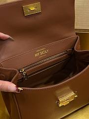 Okify Dolce & Gabbana My Sicily Medium Bag Brown 21x19x14cm - 2