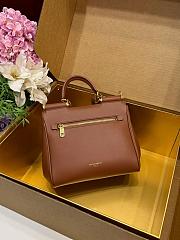 Okify Dolce & Gabbana My Sicily Medium Bag Brown 21x19x14cm - 3