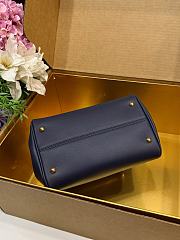 Okify Dolce & Gabbana My Sicily Medium Bag Dark Blue 21x19x14cm - 5