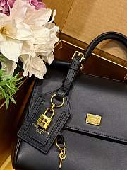 Okify Dolce & Gabbana My Sicily Medium Bag Black 21x19x14cm - 6