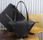 Okify Dolce & Gabbana Capri Bag Black 18x15x13cm - 6