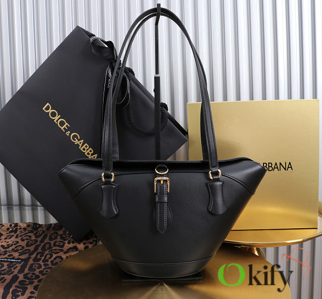Okify Dolce & Gabbana Capri Bag Black 18x15x13cm - 1