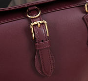 Okify Dolce & Gabbana Capri Bag Red Burgundy 18x15x13cm - 2