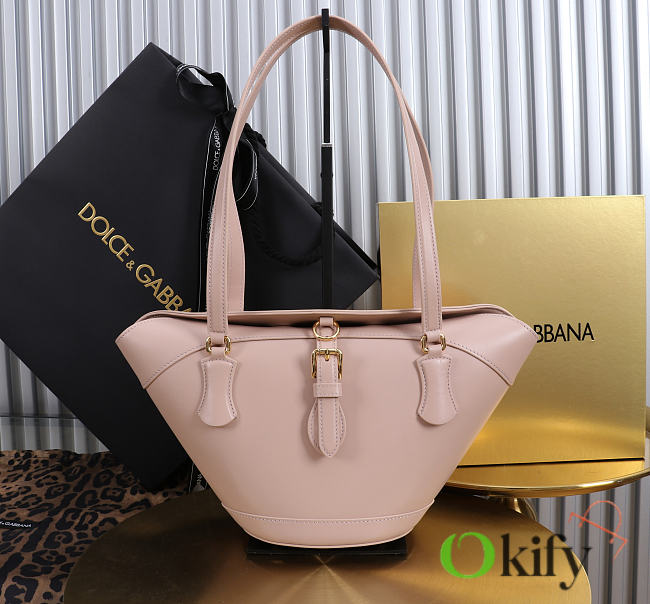 Okify Dolce & Gabbana Capri Bag Light Pink 18x15x13cm - 1